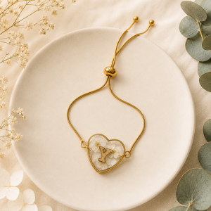 Real Pressed Flower Bracelet (Style 107Y)